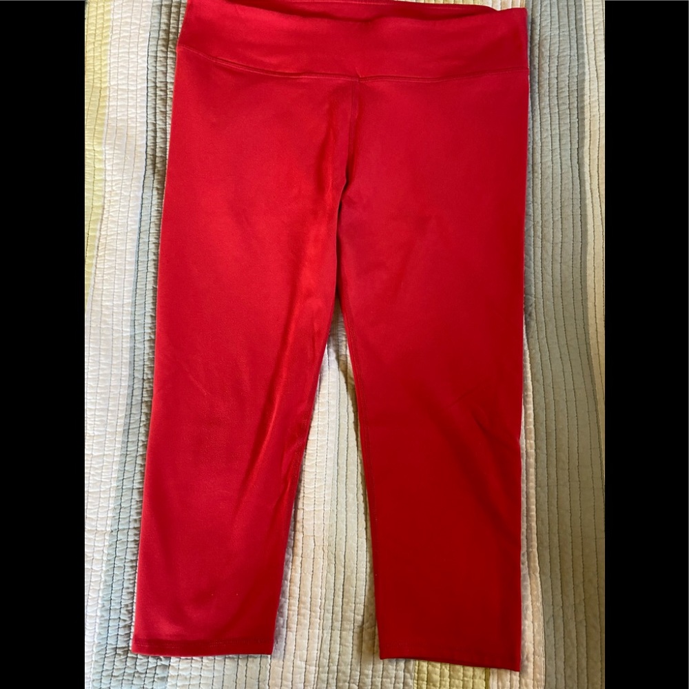 Fabletics Red Leggings